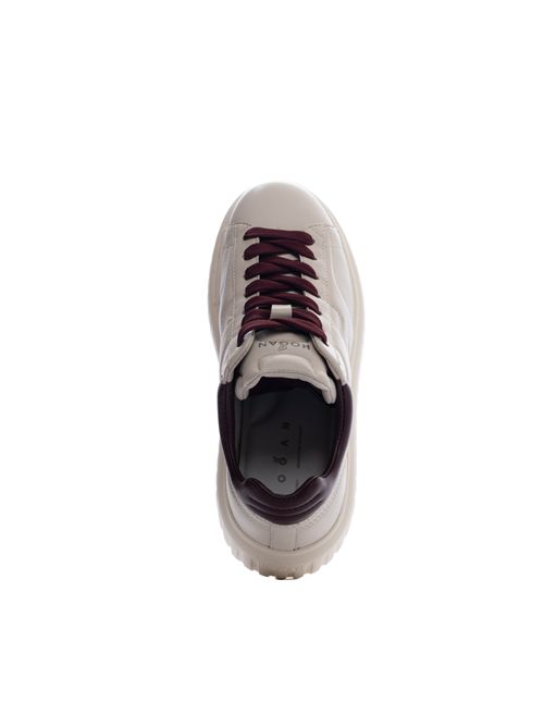 Sneakers H-Stripes Avorio Bordeaux HOGAN | HXW6450FC60 LE90MA6